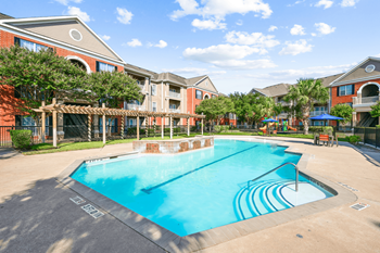 Resort-inspired pool